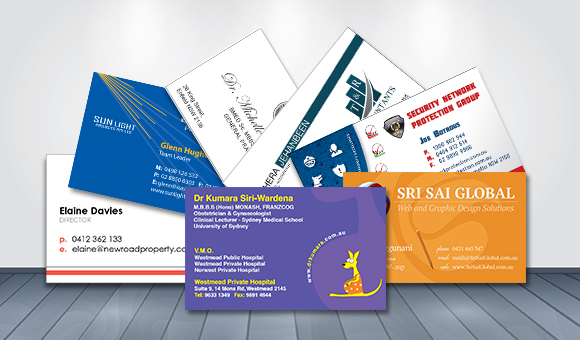  business card printing in Sydney 